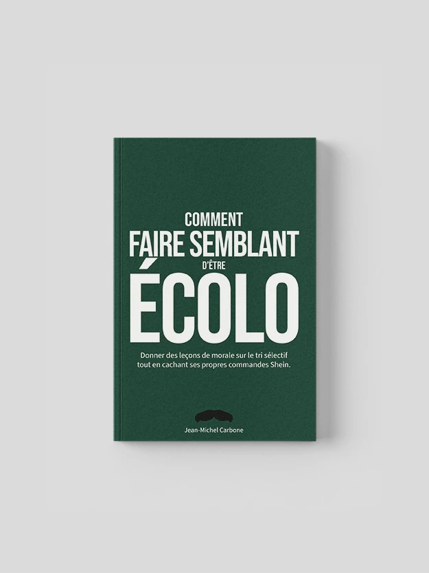 Comment faire semblant d'être écolo