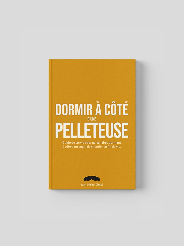 Dormir à côté d'une pelleteuse