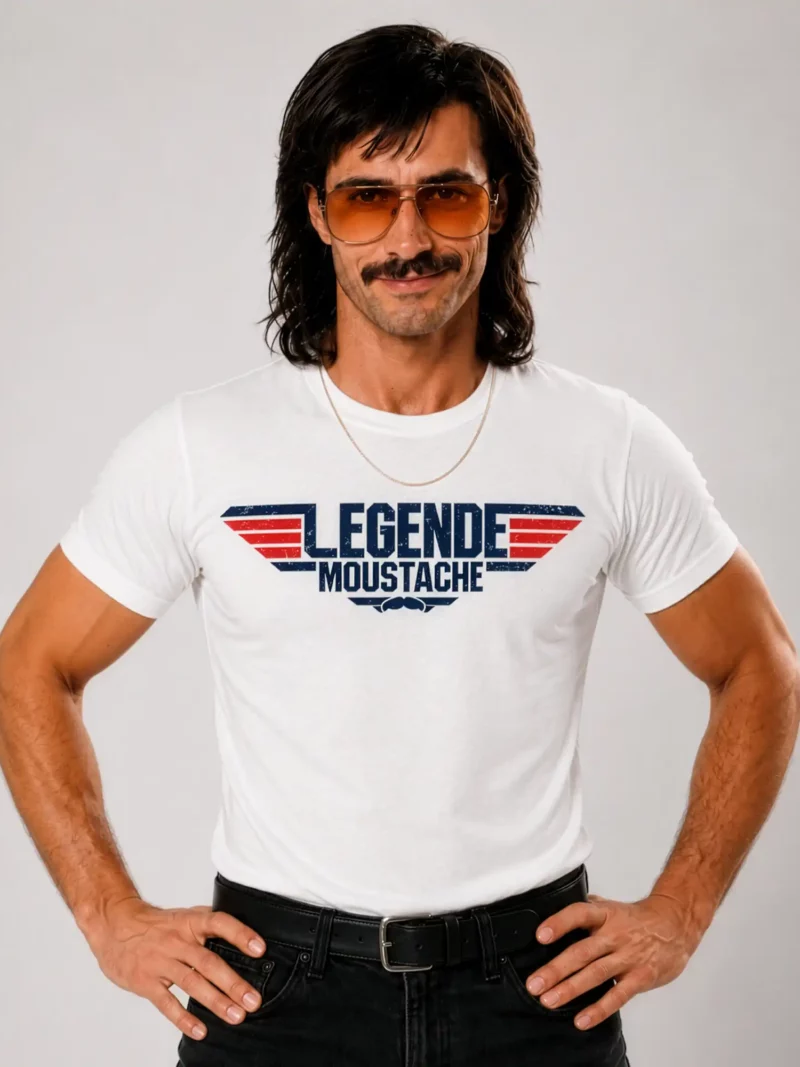 T-shirt Légende Moustache